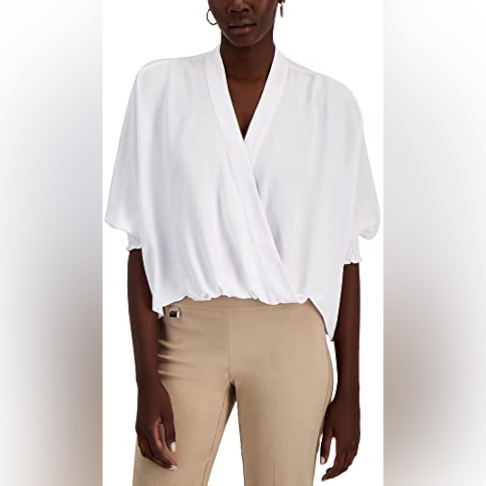 Elegant White Women's Top